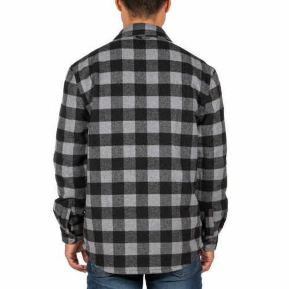 JACHS Charcoal Buffalo PlaidWool Blend Jacket SALE - Picture 5 of 14